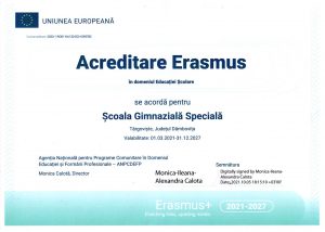 ACREDITARE ERASMUS+